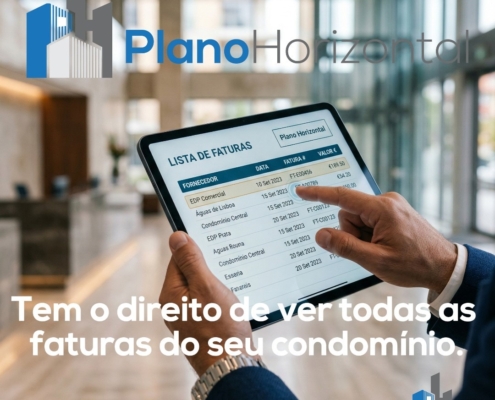 Tem direito a ver todas as faturas do seu condomínio